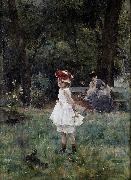 Alfred Stevens La Fillette aux canards china oil painting artist